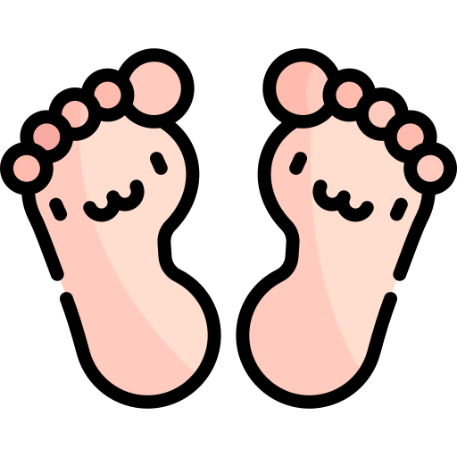 a pair of healthy feet