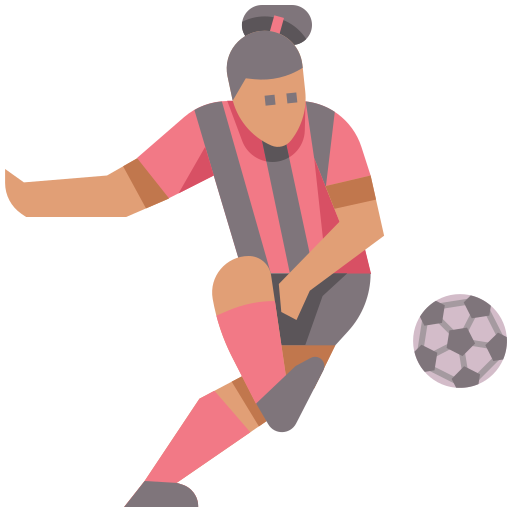 football player playing with ball